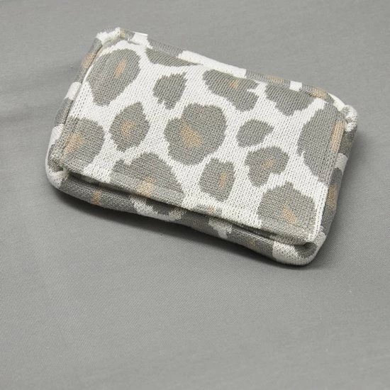 Meyco - Billendoekjesetui Panter - Neutral 4 Meyco - Billendoekjesetui Panter - Neutral - Afbeelding 4