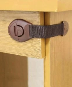 Quali Pro Zelfklevend Kinderslot -Kinderslot Kastjes - Kinder Ladeslot - Koelkastslot - Baby Veiligheid - 10 Stuks - Zwart - Met Sterke 3M Tape -Zwitsal - Winkel 550x550 727