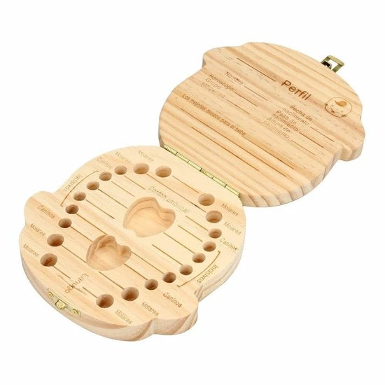 WeijerZee Tandendoosje Jongens - Hout - Met Sluitfunctie 3 WeijerZee Tandendoosje Jongens - Hout - Met Sluitfunctie - Afbeelding 3