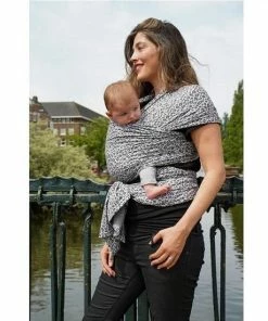 Bykay Stretchy Wrap De Luxe Grijs Melee - Medium