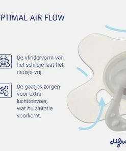 Difrax Fopspeen 12+ Maanden Dental - Oranje/Pumpkin - Orthodontische Speen - 2 Stuks -Zwitsal - Winkel 550x550 800