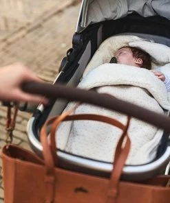 Jollein Voetenzak Voor Autostoel & Kinderwagen - Spring Knit - Ivory -Zwitsal - Winkel 550x550 813