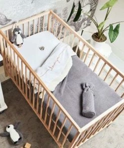 Jollein Baby Hoeslaken Ledikant Jersey 60x120cm - Ivory - 2 Stuks -Zwitsal - Winkel 550x550 823