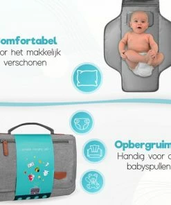 Babycare Verschoonmatjes - Verschoonmatje - Opvouwbaar Verschoonmatje - Reis Verschoonkussen - Luiertas - Opvouwbaar Luiertas -Zwitsal - Winkel 550x550 827