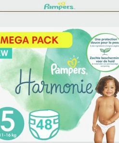 Pampers - Harmonie Pure - Maat 5 - Mega Pack - 48 Luiers