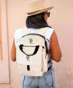 Deryan Luiertas Rugzak Met Verschoonmatje - Inclusief Flessenwarmhouder - Kinderwagenhaken En Isoleervak - Cream -Zwitsal - Winkel 550x550 881