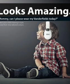Vanderfields Gehoorbescherming Kind - Gehoorbeschermers Oorkappen Kinderen - 27dB - 3-16 Jaar - Wit - V-Zilla -Zwitsal - Winkel 550x550 896