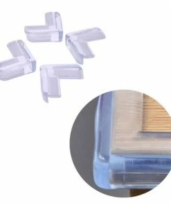 Meneer Peer Hoekbeschermers Transparant Baby Kind Tafelpunt (2 X 4 Stuks) -Zwitsal - Winkel 550x550 934