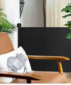 W&Z® Oprolbaar Traphekje - Veiligheid In Huis - Veiligheidshekje Voor Baby - Kinderhekje - Hondenhek - Zwart -Zwitsal - Winkel 550x550 984