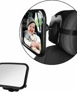 Flokoo Baby XL Autospiegel - Universeel - 360 Graden Draaibaar - Zwart -Zwitsal - Winkel 550x551 18