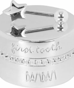 BamBam Verzilverd Tandendoosje