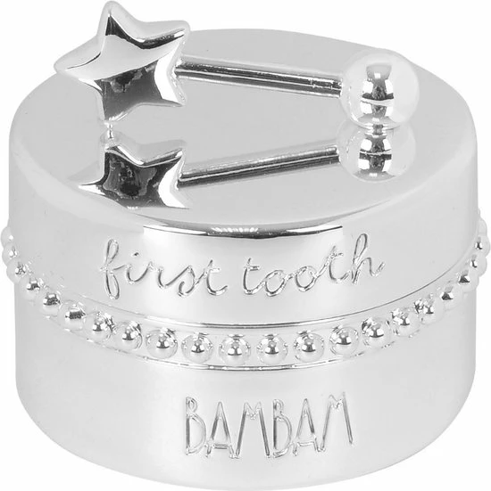 BamBam Verzilverd Tandendoosje 1 BamBam Verzilverd Tandendoosje