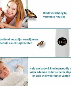 Hoy En Dia Neusreiniger Baby Snoetenpoetsers - Elektrische Neuszuiger Baby - Toetenvegers - Neuspeer Met USB - Muziek -Zwitsal - Winkel 550x551 7