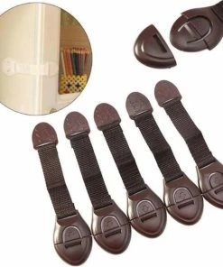 Quali Pro Zelfklevend Kinderslot -Kinderslot Kastjes - Kinder Ladeslot - Koelkastslot - Baby Veiligheid - 10 Stuks - Zwart - Met Sterke 3M Tape -Zwitsal - Winkel 550x552 12