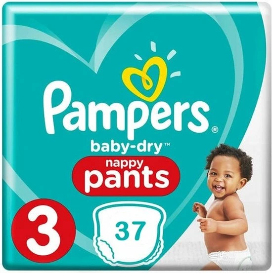 Pampers Baby Dry Pants Maat 3 - 37 Luierbroekjes 5 Pampers Baby Dry Pants Maat 3 - 37 Luierbroekjes - Afbeelding 5
