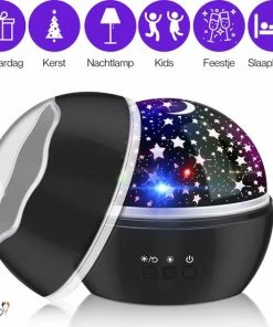 Nachtlampje Sterren Galaxy Projector Sterrenhemel Star Projector - Sterren Projector - 6 Lichtkleuren - Nachtlampje Kinderen - MINQY® -Zwitsal - Winkel 550x553 17