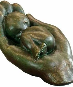 Parastone Beeld EMO17 Kind In Hand 6cm Brons