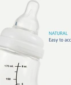 Difrax Anti-Colic 1-2-3 Doseer S-Babyfles Natural - 250ml - Zilver -Zwitsal - Winkel 550x556 10