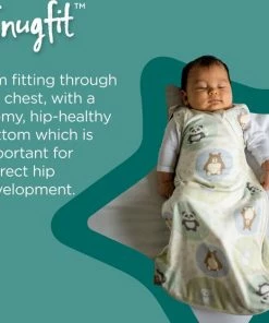 Tommee Tippee Tommee Tippee -  slaapzak Voor Pasgeboren - Swaddle Bag - Heupvriendelijk Ontwerp - Zachte Katoenrijke Stof - 3-6 M - 2,5 TOG - Grofriends -Zwitsal - Winkel 550x556 15