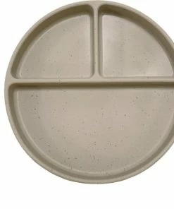 Ivy And Soof Siliconen Bord Baby | Siliconen Bordje Zuignap | Vakjesbord Antislip | Zand -Zwitsal - Winkel 550x560 1