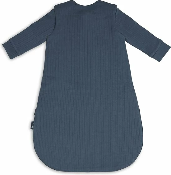 Jollein Baby Newborn Winterslaapzak 4-seizoenen 60cm Basic Stripe - Jeans Blue 3 Jollein Baby Newborn Winterslaapzak 4-seizoenen 60cm Basic Stripe - Jeans Blue - Afbeelding 3