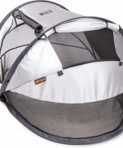 Deryan Peuter Luxe Campingbedje – Inclusief Zelfopblaasbare Matras - Silver -Zwitsal - Winkel 550x564 4
