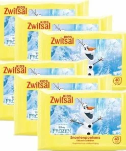 Zwitsal Frozen Snoetenpoetsers - 240 Stuks - Voordeelverpakking