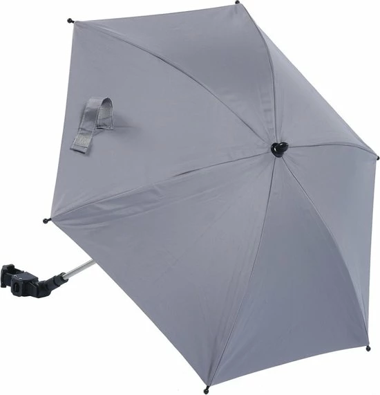 Titanium Baby Titaniumbaby Parasol Met Universele Klem UV 50+ Protectie - Mid Grey 1 Titanium Baby Titaniumbaby Parasol Met Universele Klem UV 50+ Protectie - Mid Grey