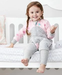 Love To Dream™ Slaappak™ - Pyjama En Dekbed In 1 - Peuter -24-36 Maanden - Winter - Grijs Roze -Zwitsal - Winkel 550x574 1
