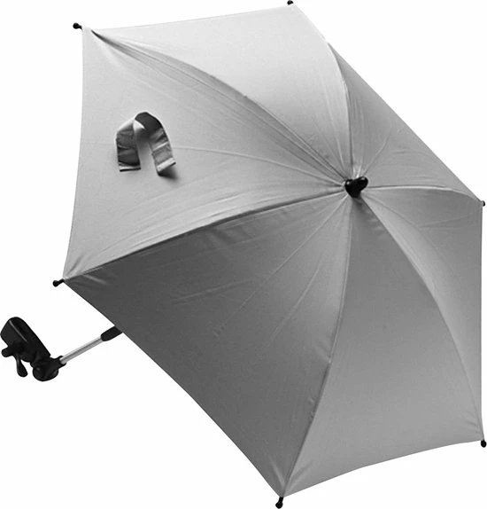 Titanium Baby Titaniumbaby Parasol Met Universele Klem UV 50+ Protectie - Mid Grey 7 Titanium Baby Titaniumbaby Parasol Met Universele Klem UV 50+ Protectie - Mid Grey - Afbeelding 7