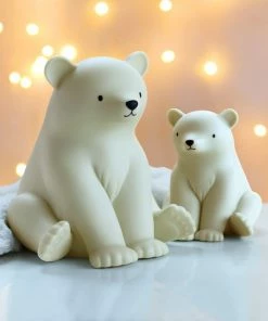 Lampje Kinderkamer / Kinderlampje: Ijsbeer | A Little Lovely Company -Zwitsal - Winkel 550x577 1
