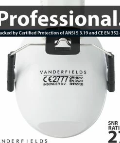 Vanderfields Gehoorbescherming Kind - Gehoorbeschermers Oorkappen Kinderen - 27dB - 3-16 Jaar - Wit - V-Zilla -Zwitsal - Winkel 550x585 3