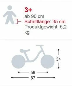 Puky Loopfiets 3 - 6 Jaar LR 1L Blauw -Zwitsal - Winkel 550x585 6