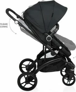 Little World Kinderwagen City Walker 3 In 1 - Zwart - Tot 22 Kg! -Zwitsal - Winkel 550x586