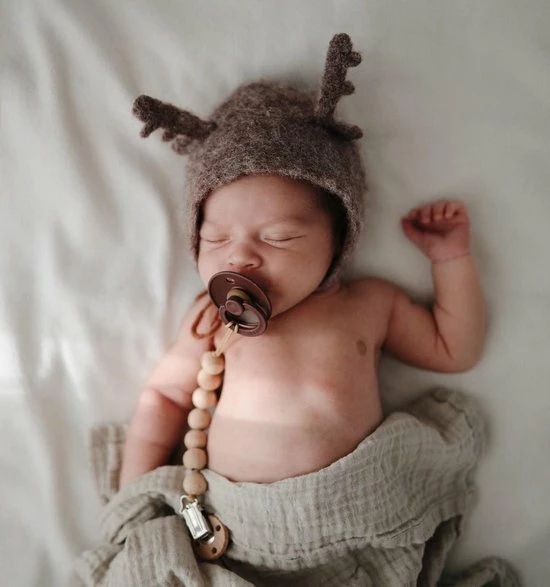 Bibs Fopspeen - Maat 2 - 6-18 Maanden - 6 Stuks - Sage - Cloud - Dark Oak - Vanilla - Glow Black - Glow Baby Blue 2 Bibs Fopspeen - Maat 2 - 6-18 Maanden - 6 Stuks - Sage - Cloud - Dark Oak - Vanilla - Glow Black - Glow Baby Blue - Afbeelding 2