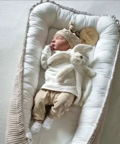 Babynest | Wafelkatoen | Beige | Organic Caton | Biologische Katoen | Duurzaam | Comfykids 11 Babynest | Wafelkatoen | Beige | Organic Caton | Biologische Katoen | Duurzaam | Comfykids -Zwitsal - Winkel 550x588