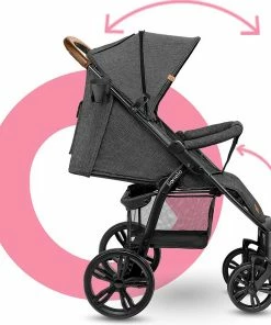 Lionelo Annet Plus - Kinderwagen 2in1 - Inklapsysteem - XXL Dakje - Tot 22 Kg -Zwitsal - Winkel 550x592 1