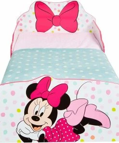 Disney Minnie Mouse Disney's Minnie Mouse Junior Bed Met Strik -Zwitsal - Winkel 550x592 3