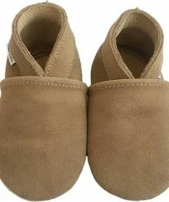Baby-slofje.nl Bruine Suede Babyslofjes Van Baby-Slofje Maat 21/22 - Coca Mocha -Zwitsal - Winkel 550x598 5