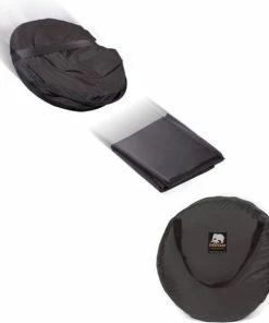 Deryan Baby Luxe Campingbedje Inclusief Zelfopblaasbare Matras - Zwart -Zwitsal - Winkel 550x601