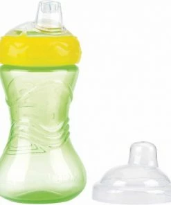 N?by Nuby Easy Grip Antilekbeker 300ml Blauw 6m+ -Zwitsal - Winkel 550x605 8