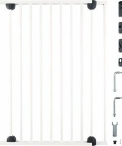 Babygo Safety BabySecure Wallfix White Traphek 4061 -Zwitsal - Winkel 550x608 5