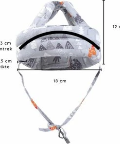 Merkloos Baby Hoofdkussen - Baby Zachte Helm - Baby Kinderhelm - Baby Veiligheidskussen - Val Beveiliging En Bescherming Kind - Hoofdbescherming - Hoofdbeschermer - Geen Kinder Fietshelm | Licht Groen Zonder Oortjes -Zwitsal - Winkel 550x609 5