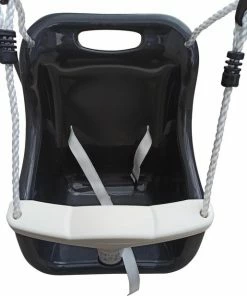 AXI Metalen Baby Schommel Met Zitje Antraciet/créme - Vrijstaande Schommelset Voor Binnen En Buiten -Zwitsal - Winkel 550x617 1