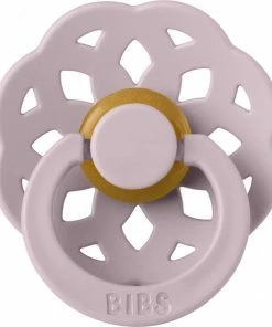 BiBS - Boheme Pacifier - Stage 2 Fopspeen - 2 Stuks - Blossom / Dusky Lilac -Zwitsal - Winkel 550x619 4