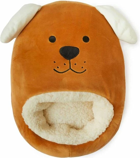 Balvi Voetenwarmer - Woof - Bruin 3 Balvi Voetenwarmer - Woof - Bruin - Afbeelding 3