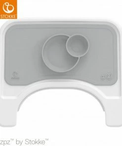 Ezpz By Stokke Silicone Mat For Steps Tray Grey -Zwitsal - Winkel 550x623 2