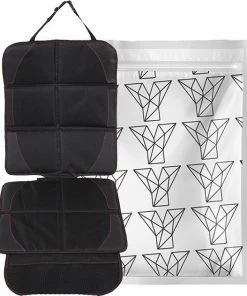 YONO Autostoel Beschermer Met Organizer - Hoes Bekleding Isofix Compatibel - Auto Accessoiers - Rugleuning Bescherming - Zwart -Zwitsal - Winkel 550x631 2