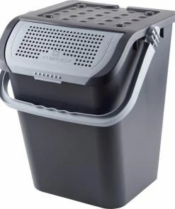 De Bries Maxi Luieremmer - 40 Liter - Incontinentie Materiaal Emmer - Grijs