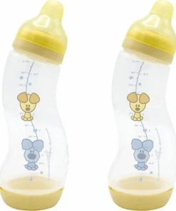 Difrax Babyfles 250 Ml – Anti-Colic – Woezel & Pip – 2 Stuks